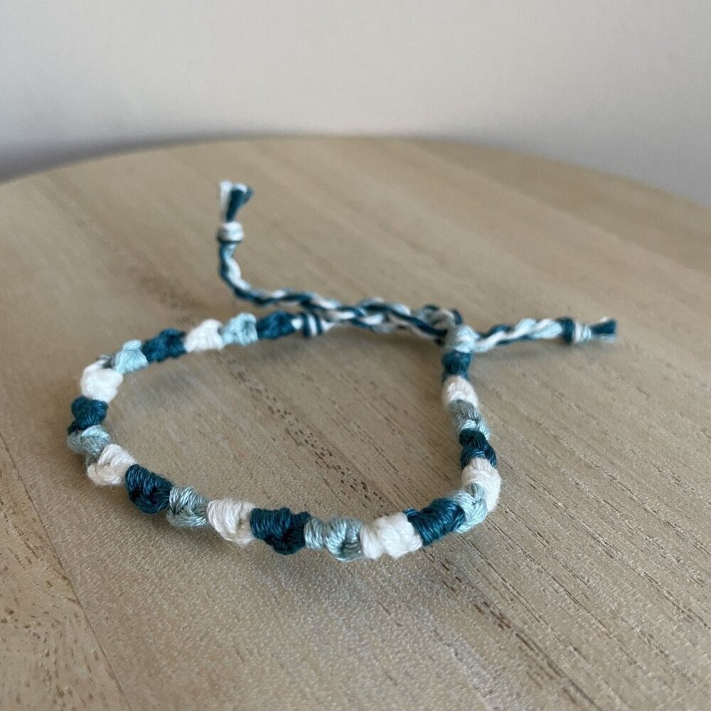 Mylah Bracelet, anklet, trendy, comfortable, tie, embroidery thread, woven, gift